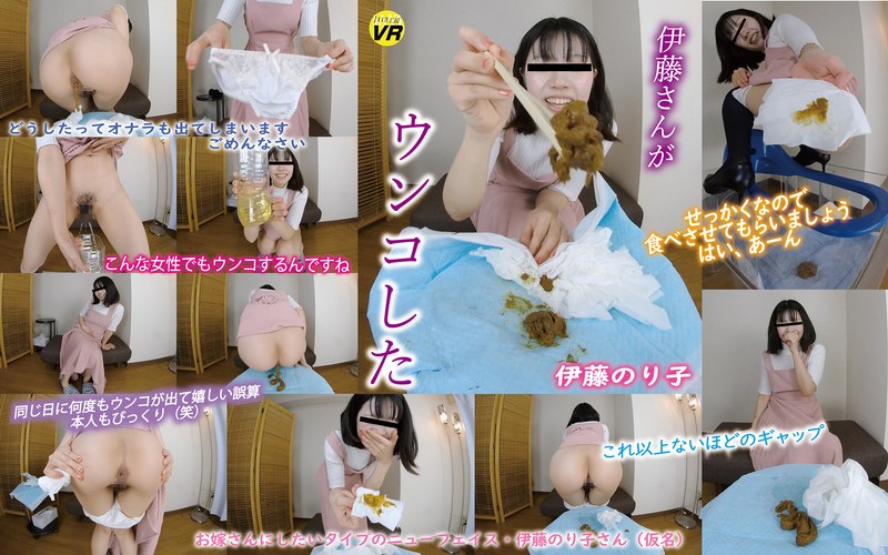 【VR】伊藤さんがウンコした 伊藤のり子 パッケージ画像